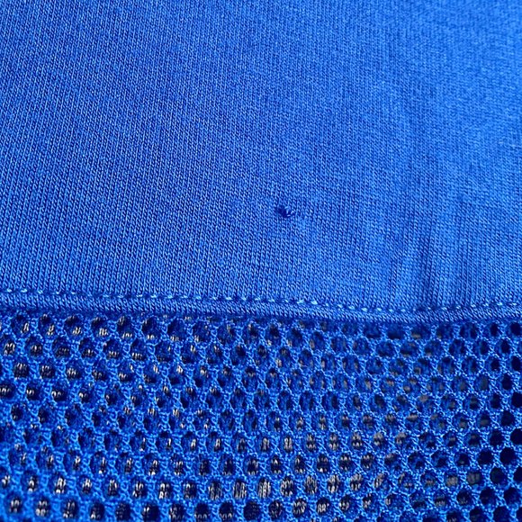 Bailey 44 JuJu Sleeveless Mesh Panel Bodycon Top in Blue - Picture 9 of 9